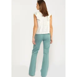 Pantalon bootcut JOELLE gris