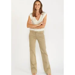 Pantalon bootcut JOELLE vert