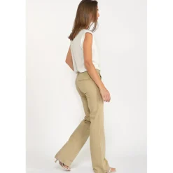 Pantalon bootcut JOELLE vert