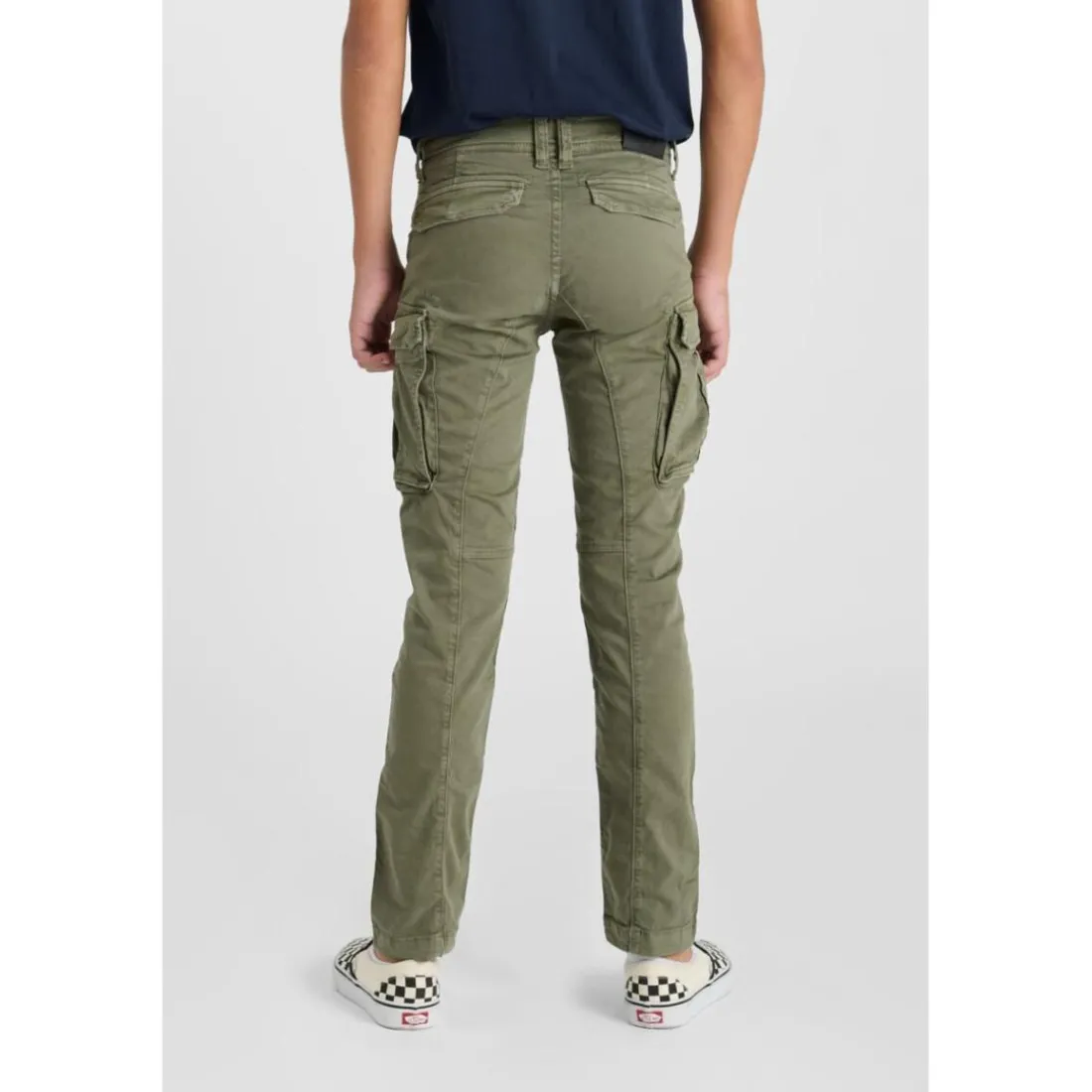 Pantalon cargo AARAN kaki Micah