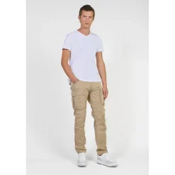 Pantalon cargo AARON beige Ezra
