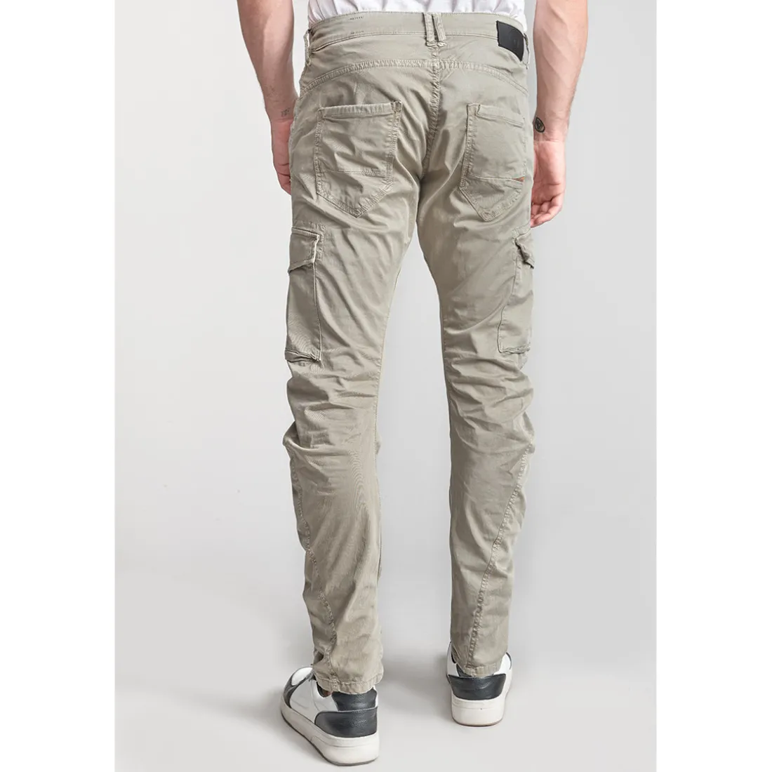 Pantalon cargo ALBAN gris Milo