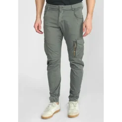 Pantalon cargo ALBAN gris Tom en coton