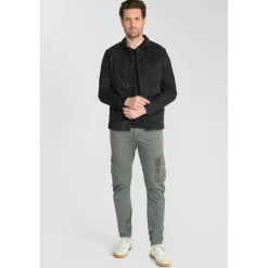 Pantalon cargo ALBAN gris Tom en coton