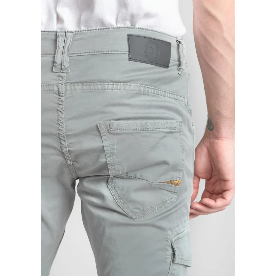 Pantalon cargo ALBAN gris Andy