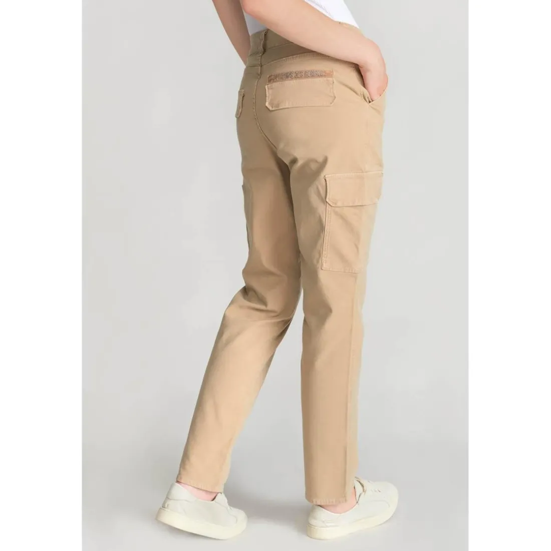 Pantalon cargo CASTELLA marron
