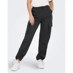 Pantalon cargo gris en coton Wren