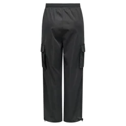 Pantalon cargo gris en coton Wren