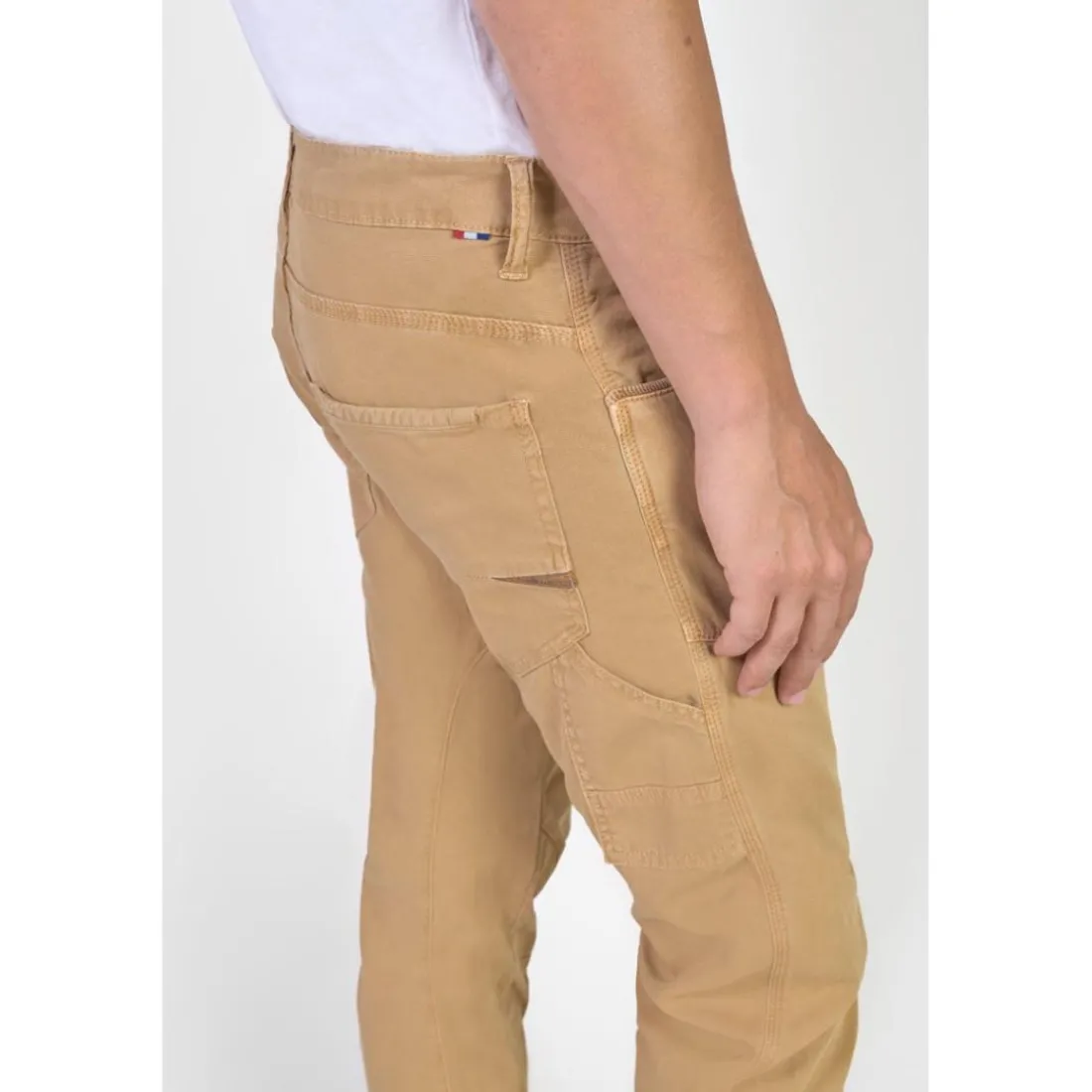 Pantalon carotte ALBE beige Kurt