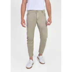 Pantalon carotte ALBE kaki Will
