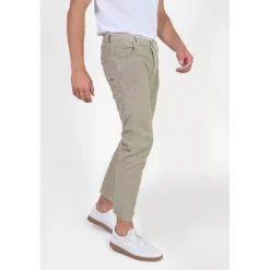 Pantalon carotte ALBE kaki Will