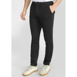 Pantalon carotte DEDAL noir Eloy en viscose