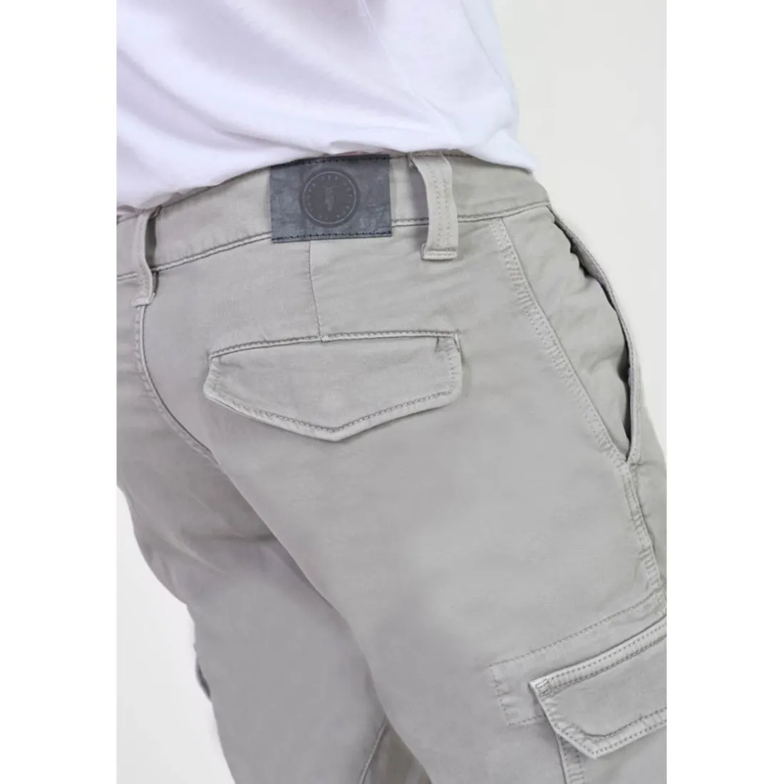Pantalon carotte KOGE gris Lance