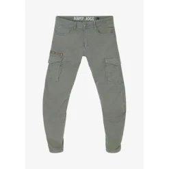 Pantalon carotte KUROO gris Moe en coton