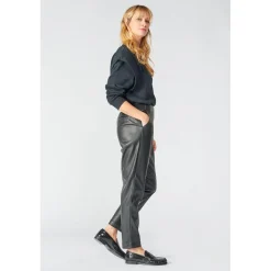 Pantalon carotte MINETA noir