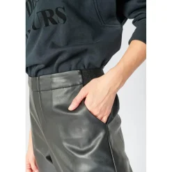 Pantalon carotte MINETA noir
