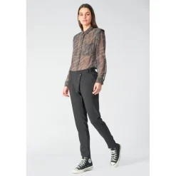 Pantalon carotte ZEFIRA noir