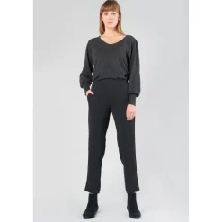 Pantalon carotte ZENA noir