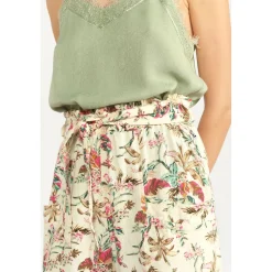 Pantalon carotteERIDA blanc