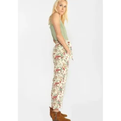 Pantalon carotteERIDA blanc