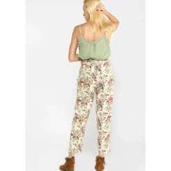 Pantalon carotteERIDA blanc
