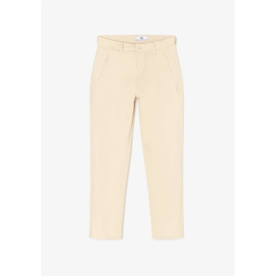 Pantalon chino ARLO beige Eva en coton