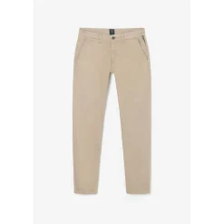 Pantalon chino CESAR beige en coton
