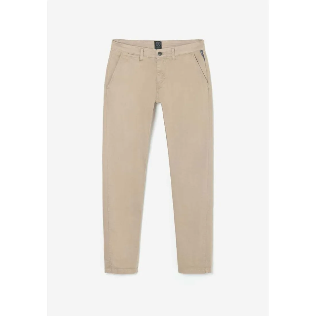 Pantalon chino CESAR beige en coton