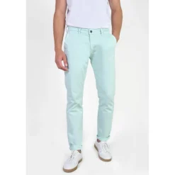 Pantalon chino CESAR bleu Abel
