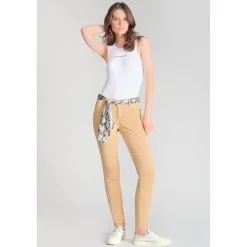 Pantalon chino DYLI 5 beige sable