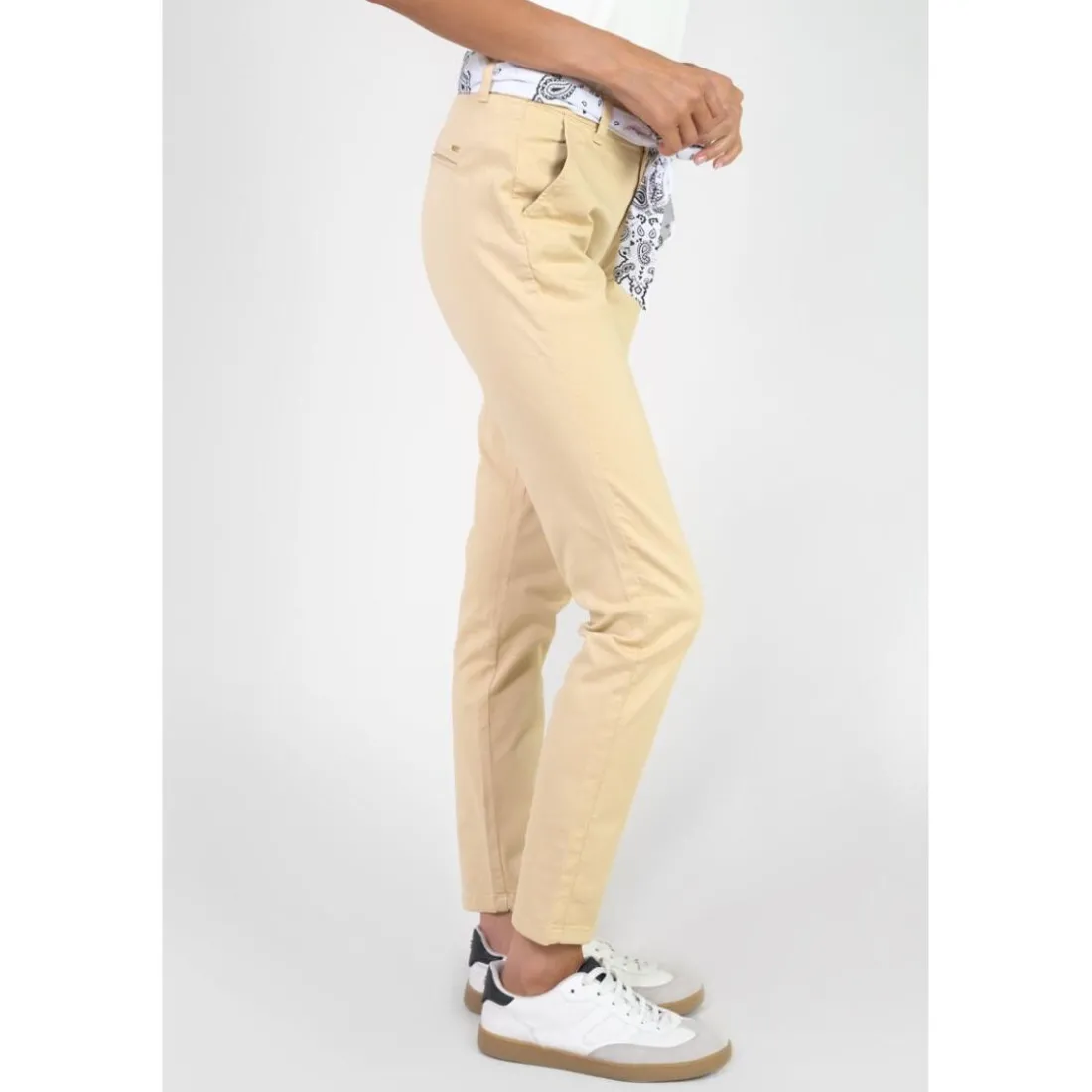 Pantalon chino DYLI 7 beige Cleo