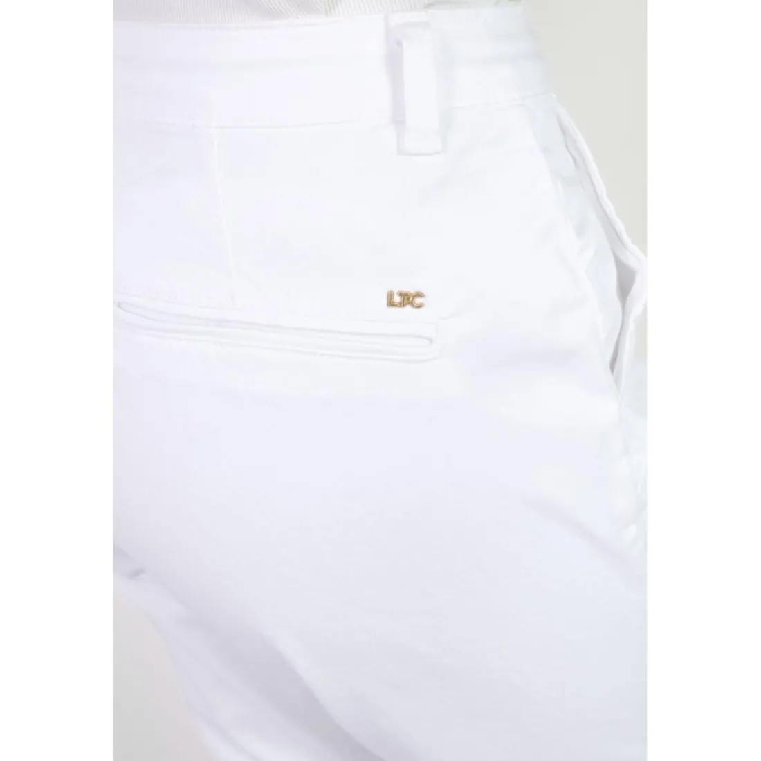 Pantalon chino DYLI 7 blanc Louise