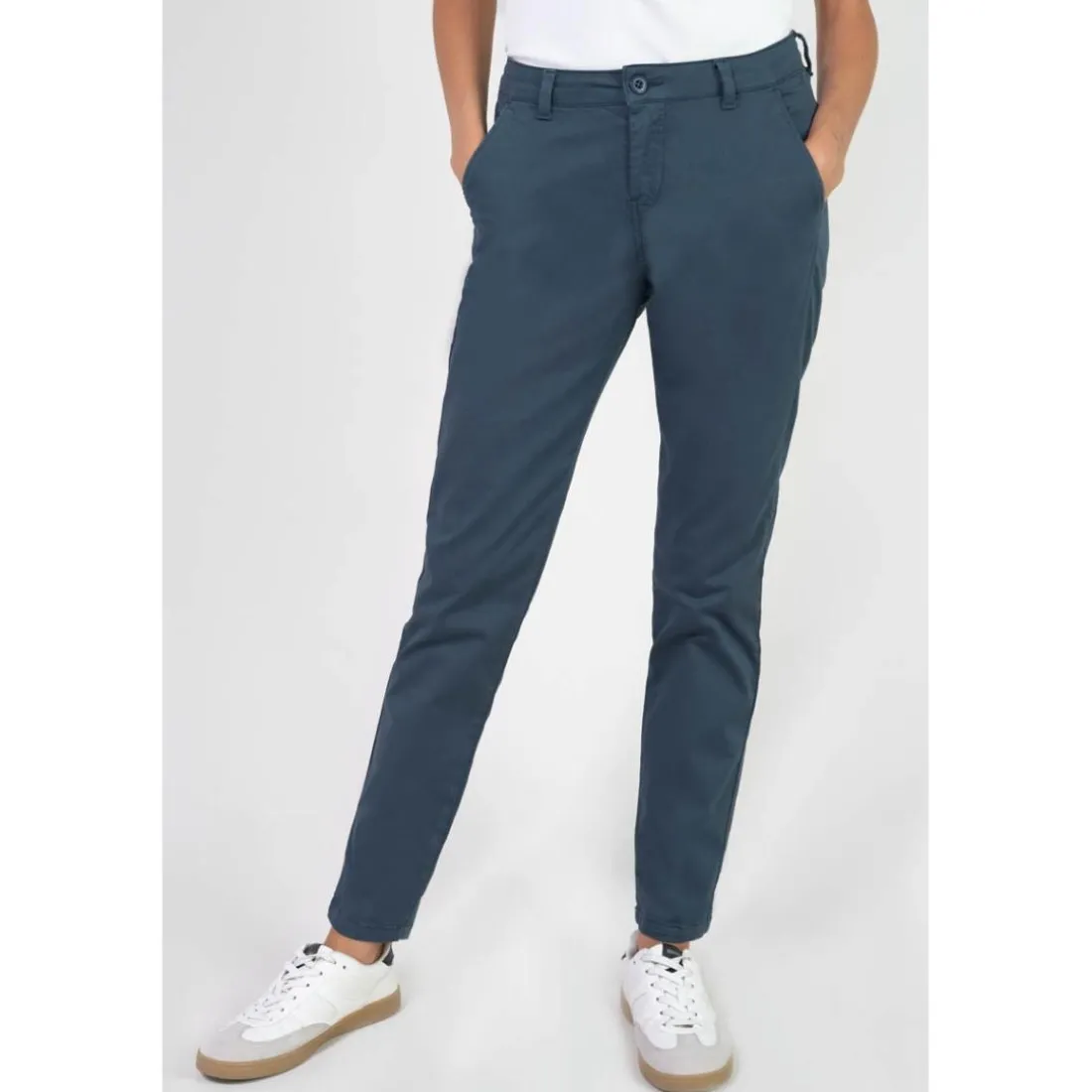 Pantalon chino DYLI 7 bleu Léa Vox