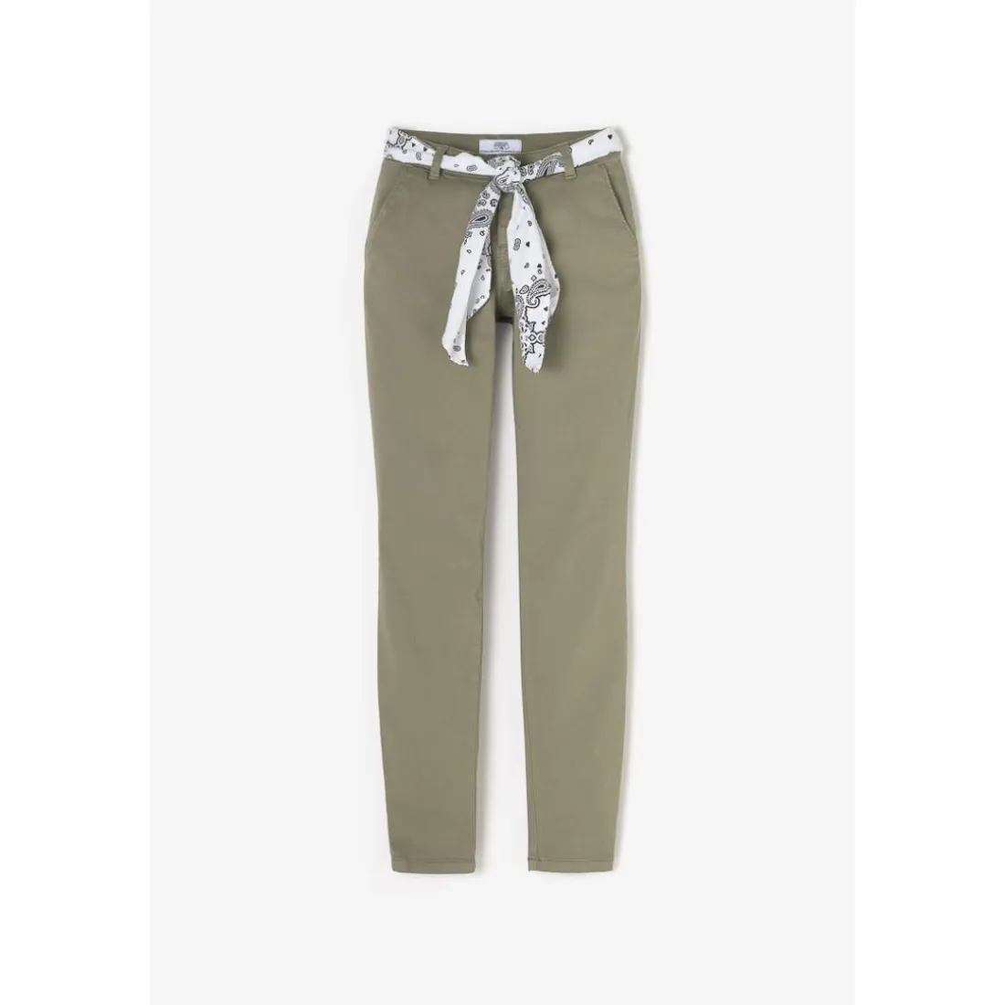 Pantalon chino DYLI 7 kaki Louise