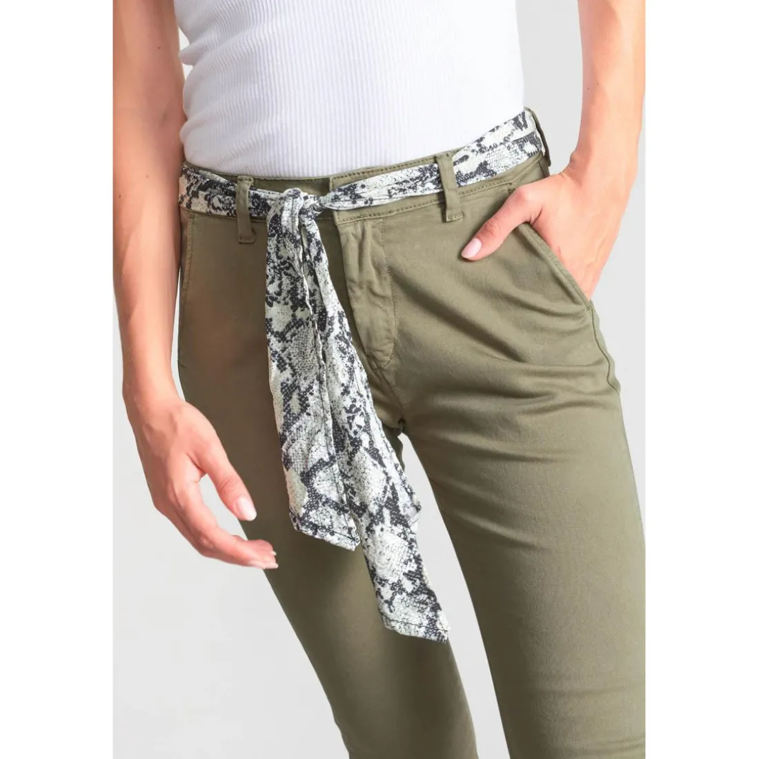 Pantalon chino DYLI 5 kaki