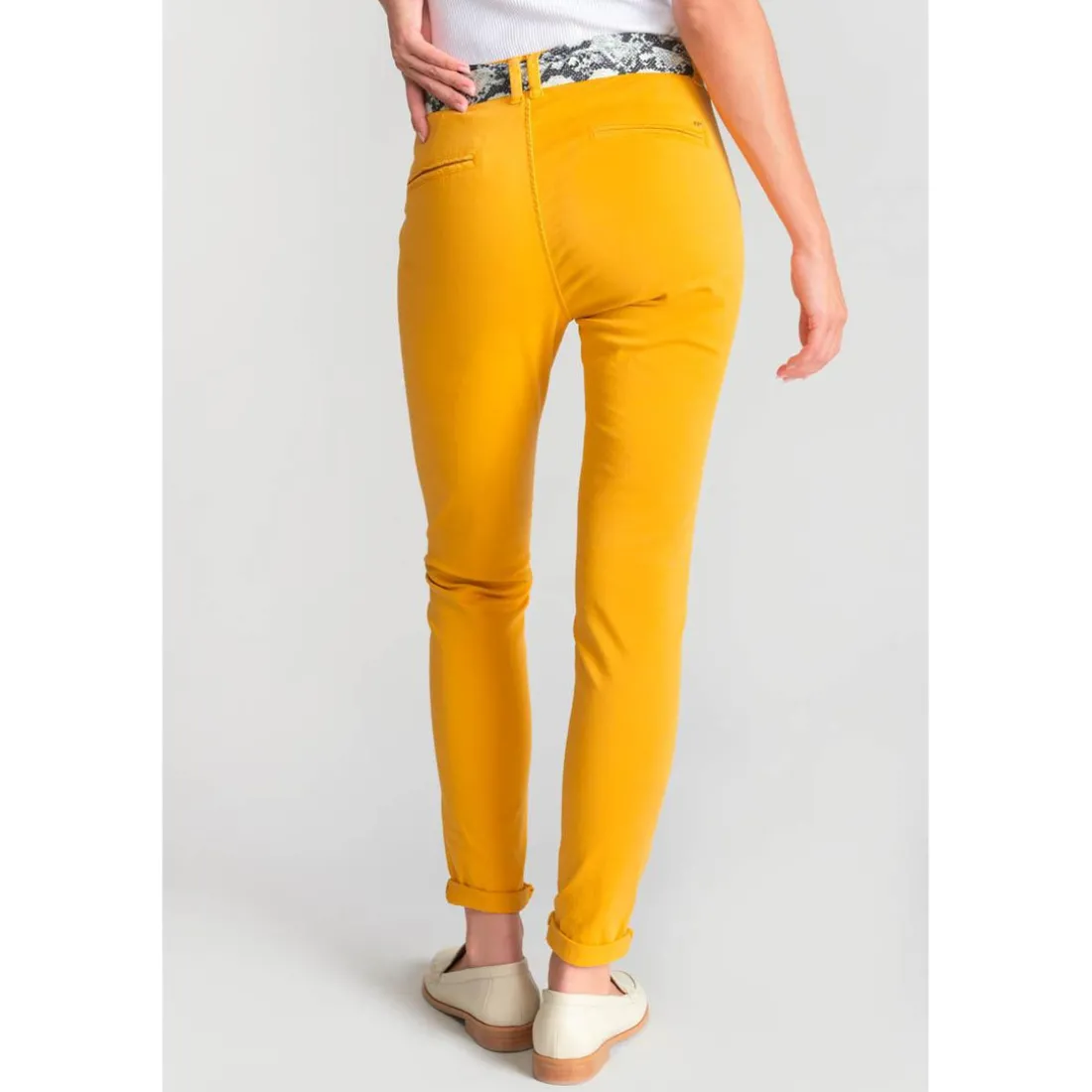 Pantalon chino DYLI 5 moutarde