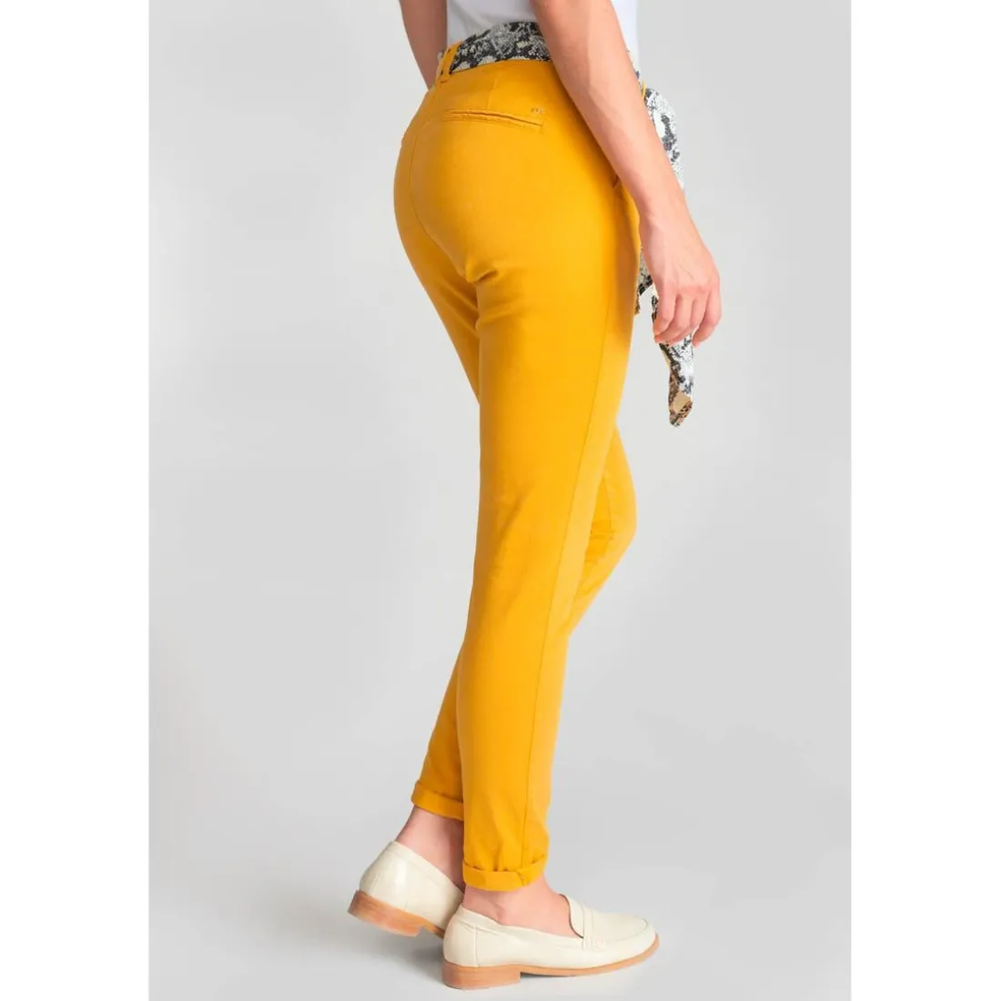 Pantalon chino DYLI 5 moutarde