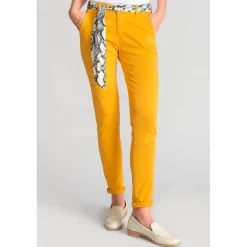 Pantalon chino DYLI 5 moutarde