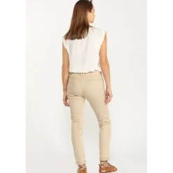 Pantalon chino DYLI blanc Iris