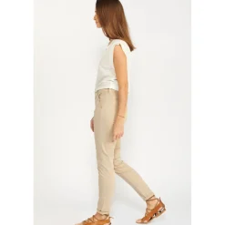 Pantalon chino DYLI blanc Iris