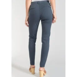 Pantalon chino Dyli3 bleu nuit en coton