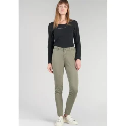 Pantalon chino Dyli4 kaki vert