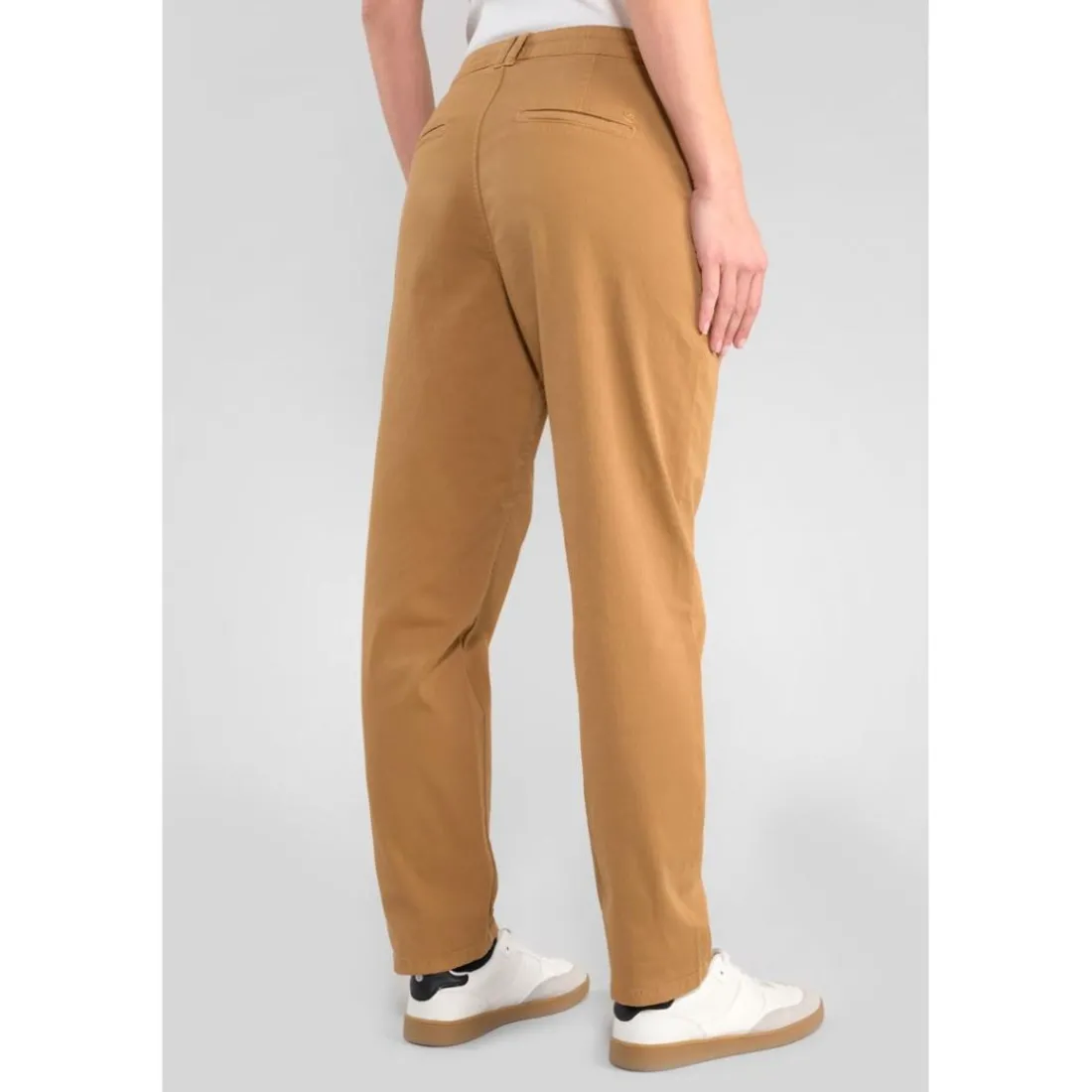 Pantalon chino ERLE beige Nell en coton