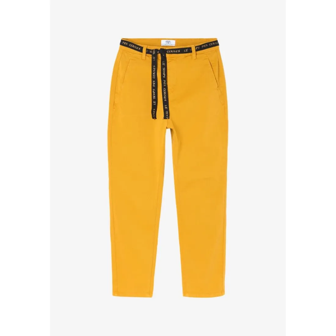Pantalon chino ERLE jaune Ione