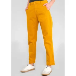Pantalon chino ERLE jaune Ione
