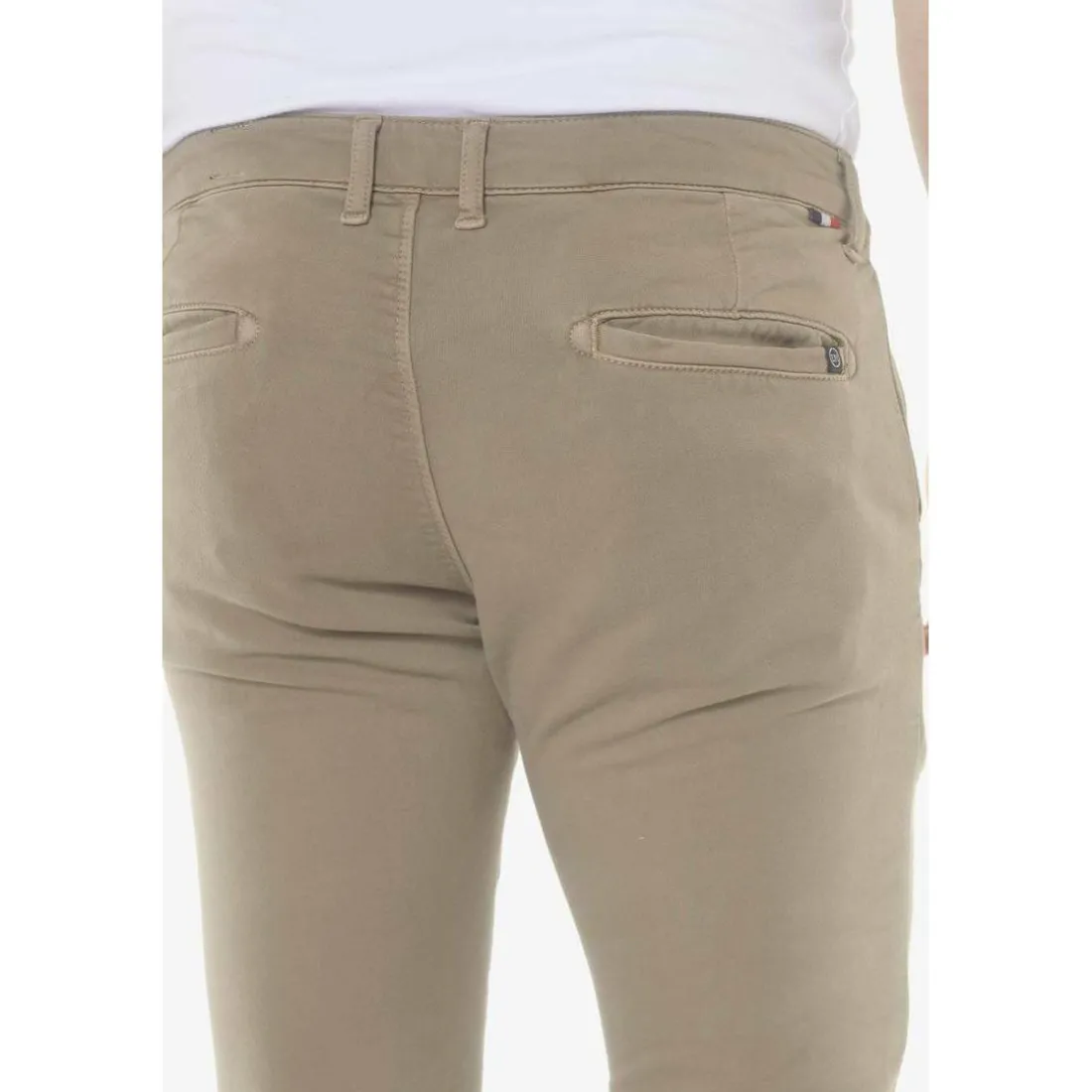 Pantalon chino JOGG blanc