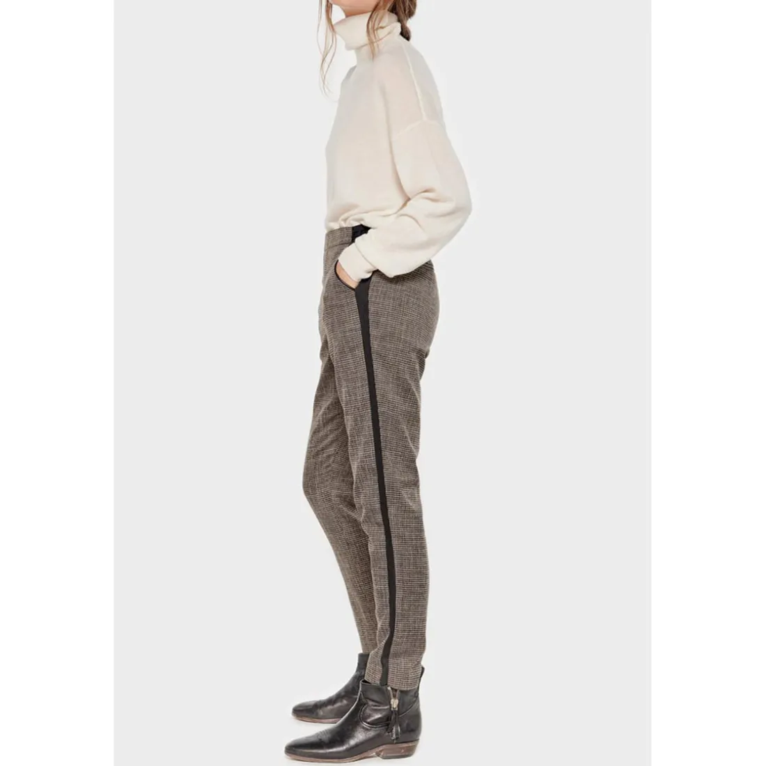 Pantalon chino NAGA marron