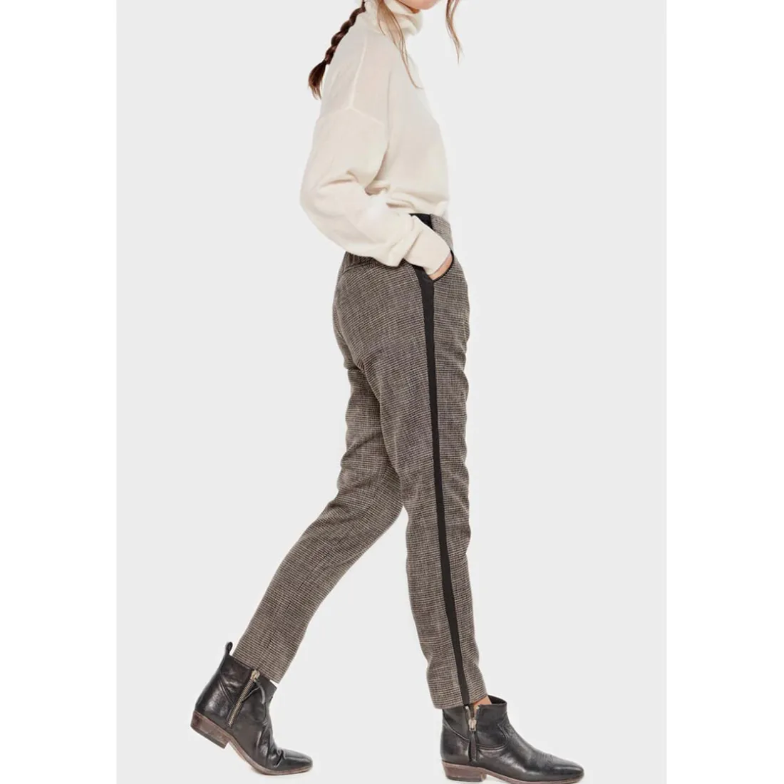 Pantalon chino NAGA marron