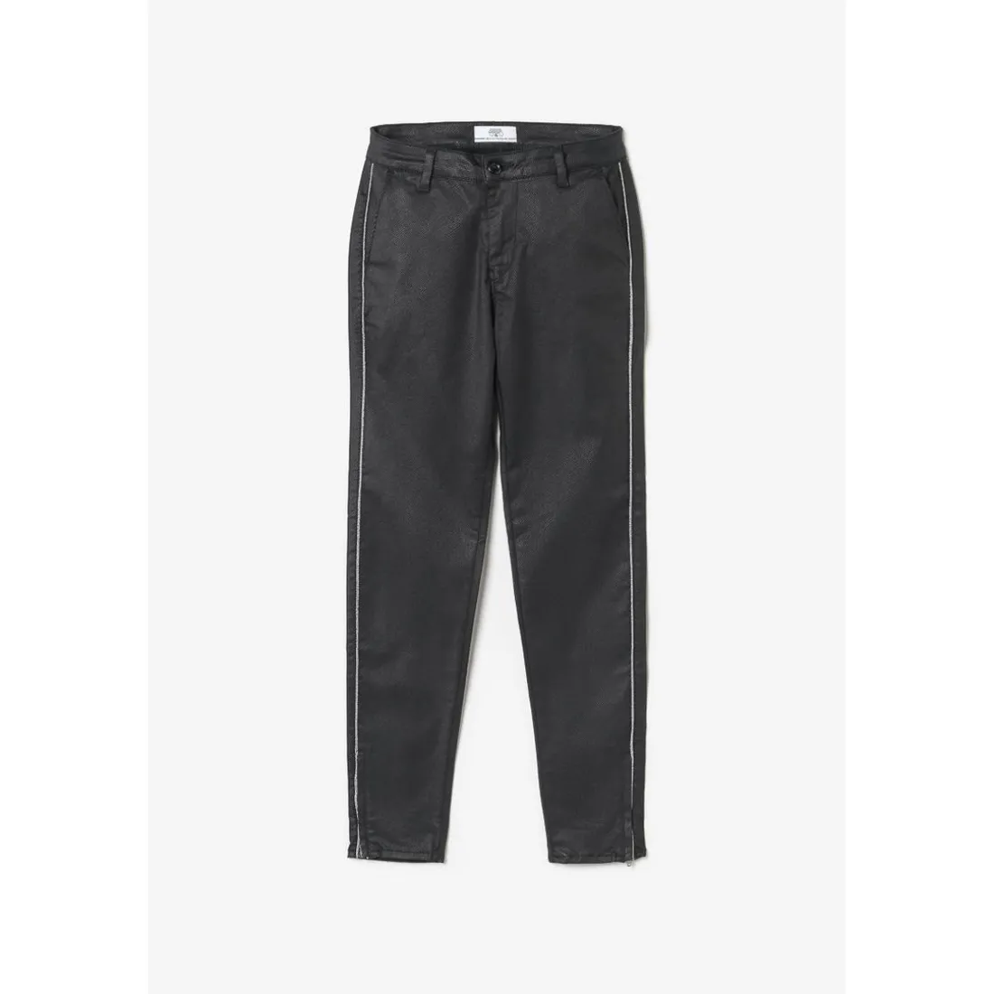 Pantalon chino NAJA noir en coton