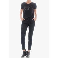 Pantalon chino POLLY noir